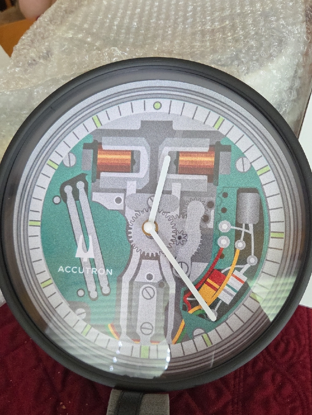 Accutron QUARTZ Movement Wall ClocK